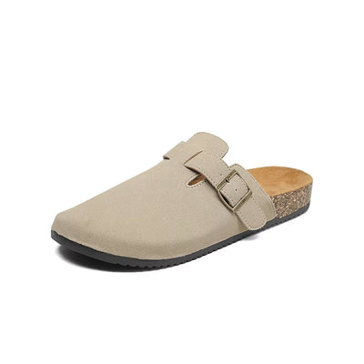 Fashion Men Mules Shoe with Arch Support Birkens Mens Shoes Men'S Suede Sandals Retro Cork Clogs Unisex Classic Beach Тапочки