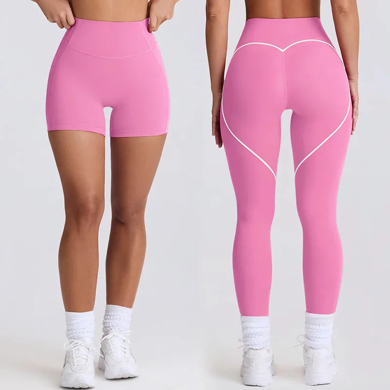 Yoga Leggings Gym Hips Lifting Women Workout Pants Leggings for Fitness High Waist Pants Women Hip Push Up Tights Women Shorts