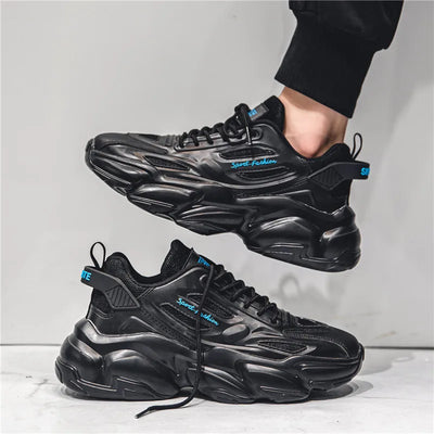 Men's Sneakers 2024 New Breathable Comfortable Trends Casual Shoes Outdoor Platform Versatile Lightweight Anti Slip Running Shoe