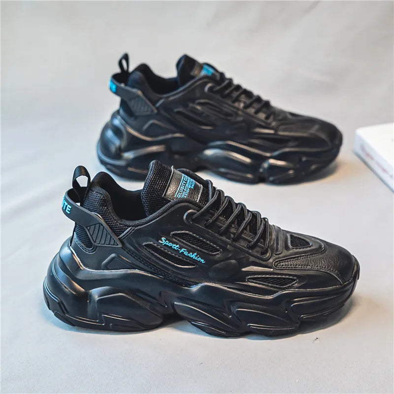 Men's Sneakers 2024 New Breathable Comfortable Trends Casual Shoes Outdoor Platform Versatile Lightweight Anti Slip Running Shoe