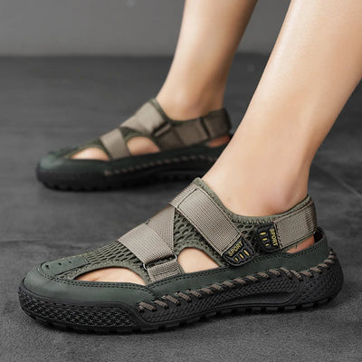Men Summer Sandal Outdoor Casual Sandals for Men 2024 New Comfortable Trekking Hiking Sandals Beach Sandals Breathable Shoes