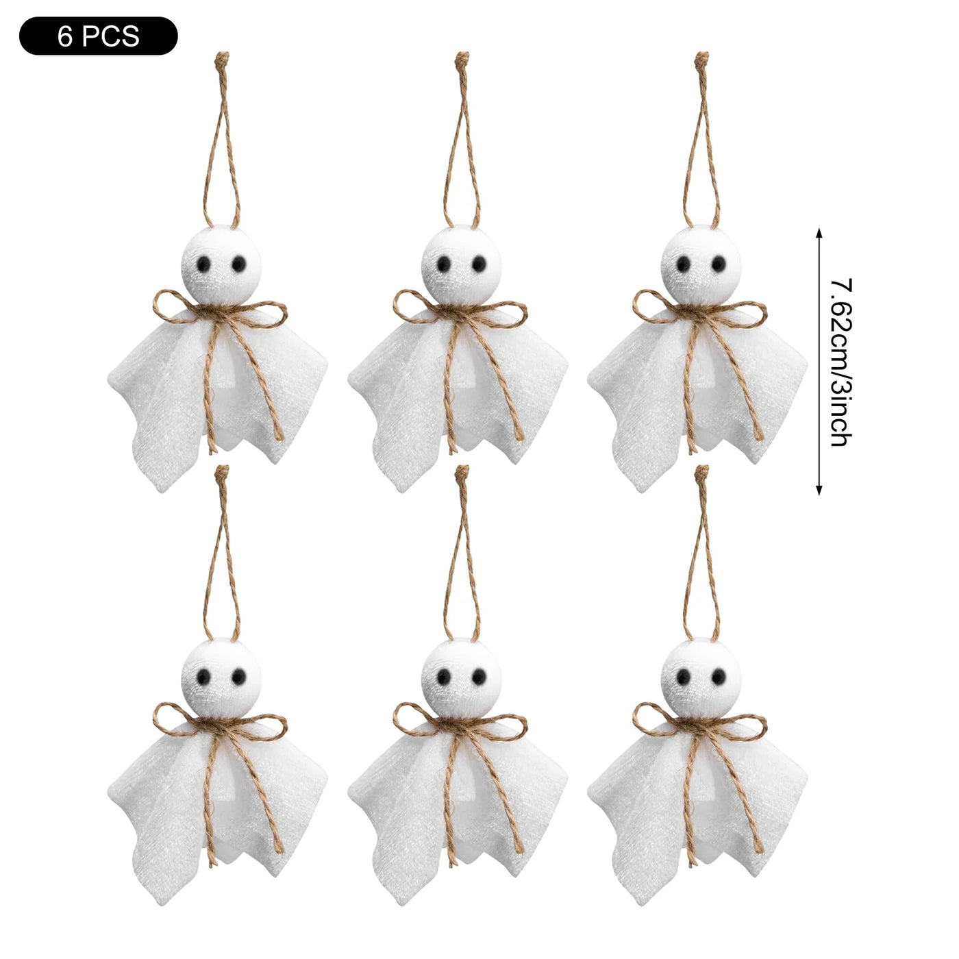 Halloween Ghost Hanging Decorations Spooky Indoor Outdoor Decor for Party Home Garden Scary Atmosphere Decoration