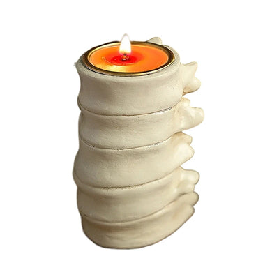 2025 Heart Candle Holder Skeleton Candle Holder Halloween Candle Holder Decoration Brain Ghost Festival Decoration Supplies Prop