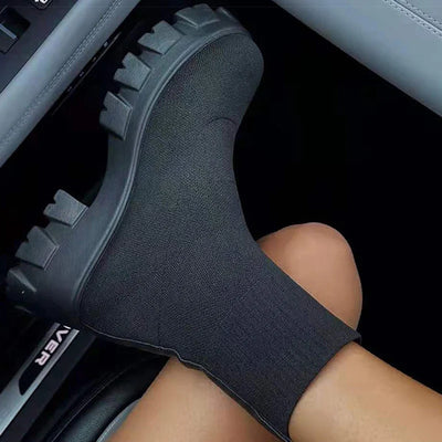 Women's Sneaker Fashion Platform Sneakers For Women's Sports Shoes With Heels Casual Zapatillas Mujer White Shoes Woman Footwear