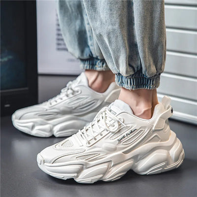 Men's Sneakers 2024 New Breathable Comfortable Trends Casual Shoes Outdoor Platform Versatile Lightweight Anti Slip Running Shoe