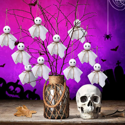 Halloween Ghost Hanging Decorations Spooky Indoor Outdoor Decor for Party Home Garden Scary Atmosphere Decoration