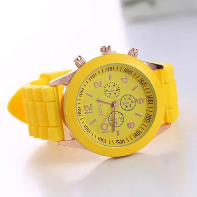 Women Watches 2025 New Fashion Luxury Brand Women's Watch Silicone Strap Quartz Wrist Watch For Female Relogio Feminino Zegarki